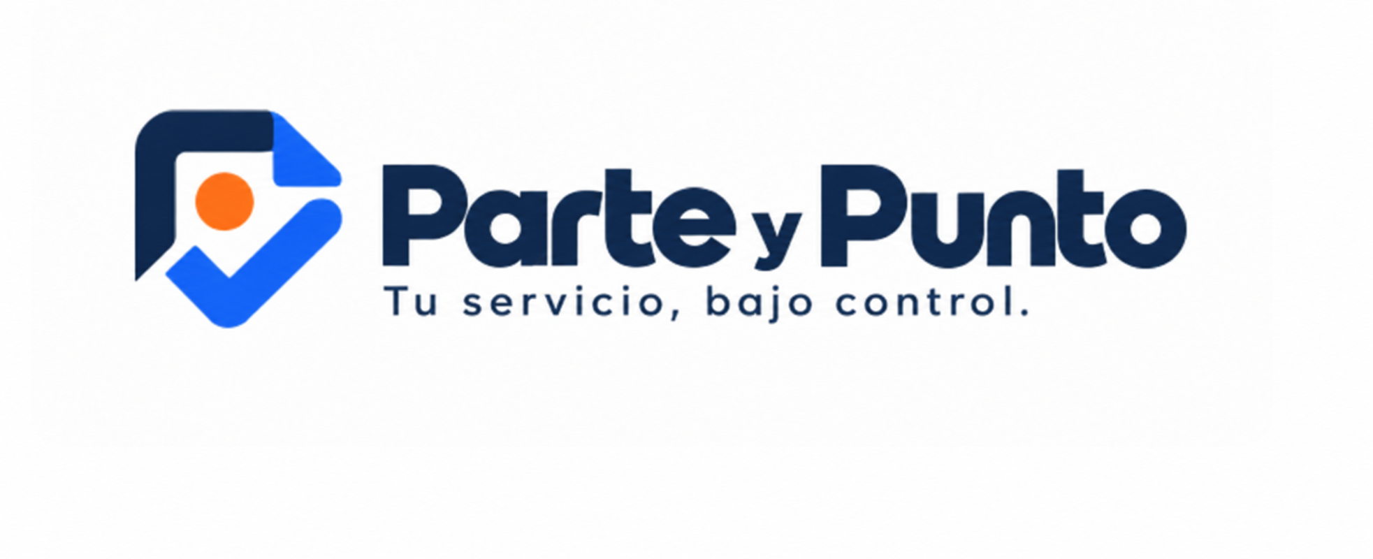 Parte y Punto · Tu servicio, bajo control.